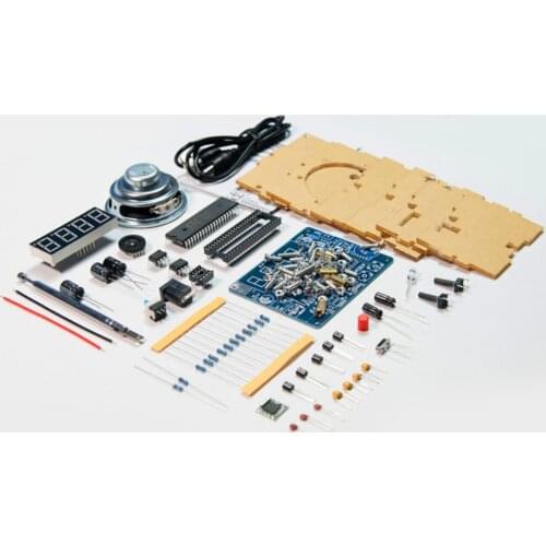 Diy Mini Digital FM Radio 87MHZ-108MHZ 2W 8ohm Electronic Kit