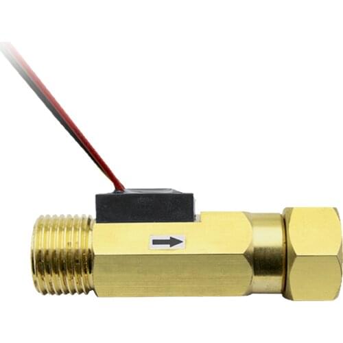 DN15 Union Nut Active Connection * Counter ANGLE VALVE Ball Float Level Sensor Brass Pipe Valve SEN-HZ21FD
