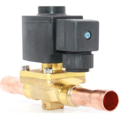 Normally closed type freezing solenoid valve SV68-3 SV68-4 welded type cold storage solenoid valve Air Conditioner Units