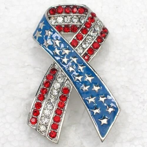 Rhinestone Enamel Pin brooches C302
