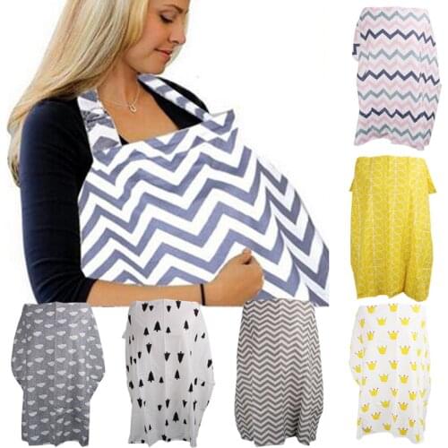 Baby Breastfeeding Cover Infant Breathable Cotton Cloth Nursing Cover Breast Feeding Apron Breastfeeding Scarf For Baby Hot Sale