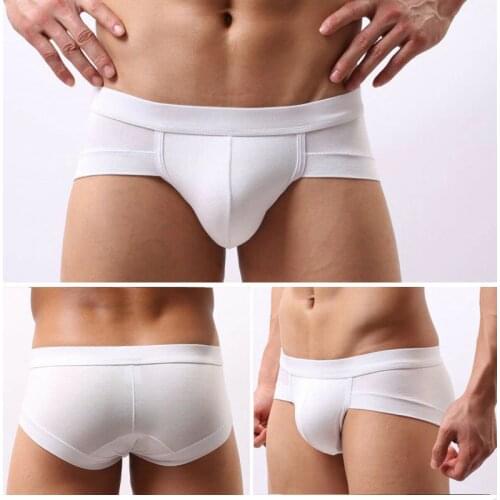 Hirigin Fashion Mens Seamless Low Waist Short Boxers Pants Underwear Underpant Black Gray Pink Red White Blue