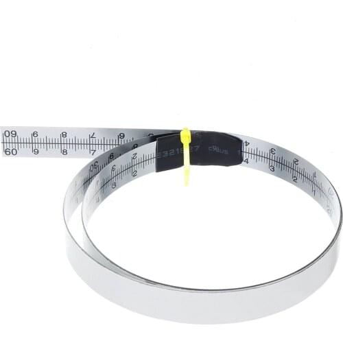 150cm Ruler Stainless Steel Self Tape Measure Miter Track Measure Miter Saw Scale for T-track Router Table Woodworking Tools