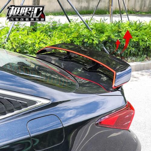Applicable to Asia Dragon modified tail wing, Ruizhi Camry corolla reiling crown GT large tail wing