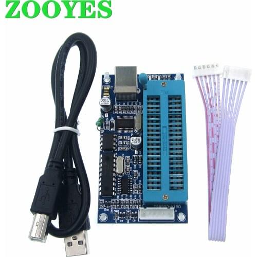 New original 5SET PIC Microcontroller USB Automatic Programming Programmer K150 + Cable