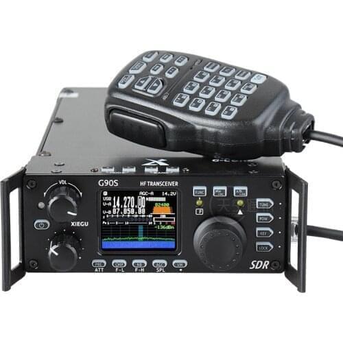 Latest Firmware Xiegu G90 HF Amateur Radio Transceiver 20W SSB/CW/AM/FM 0.5-30MHz SDR Structure with Built-in Auto Antenna Tuner