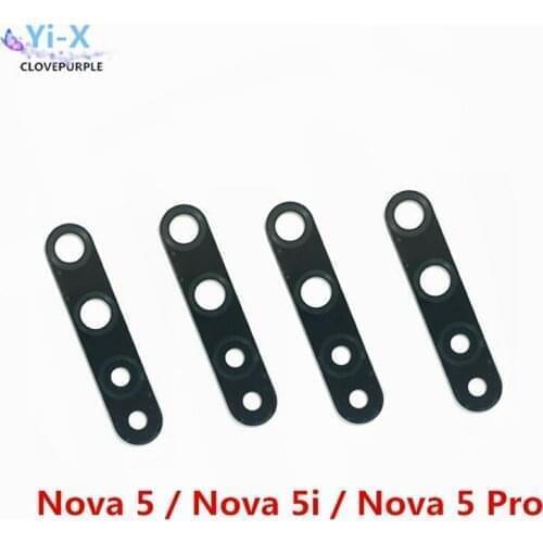 2pcs/lot Rear back main camera glass lens for Huawei Nova 5 Pro 5i Nova5 Nova5i Nova5 Pro