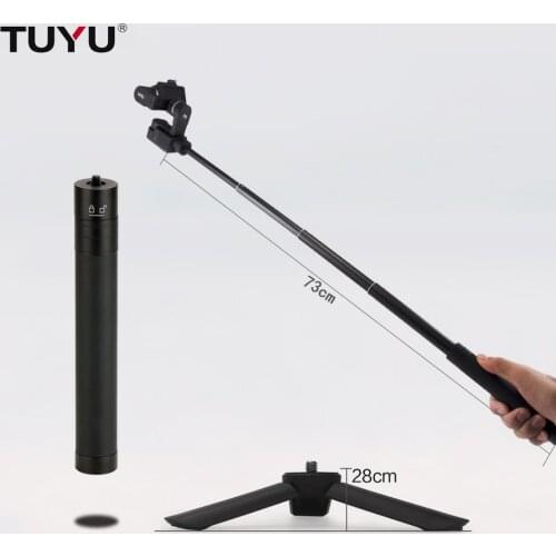Extension Pole Stick Extendable Telescopic Rod Monopod Tripod for insta 360 one r x2 YI 4K Aluminum sports camera Accessories
