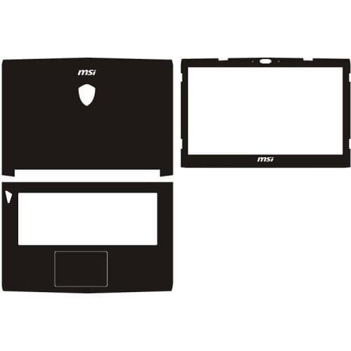 Laptop Carbon Skin Sticker Cover For MSI GS40 GS43 GS43VR/GS60 WS60/GE60 0ND-093/GE60 2OC series/GE60 APACHE PRO/GP60 Leopard
