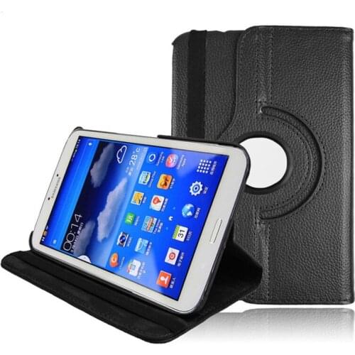 360 Rotating PU Leather Protective Case For Samsung Galaxy Tab 3 8.0 T310 Smart Cover for Tab3 8.0 SM-T310/T311 Case