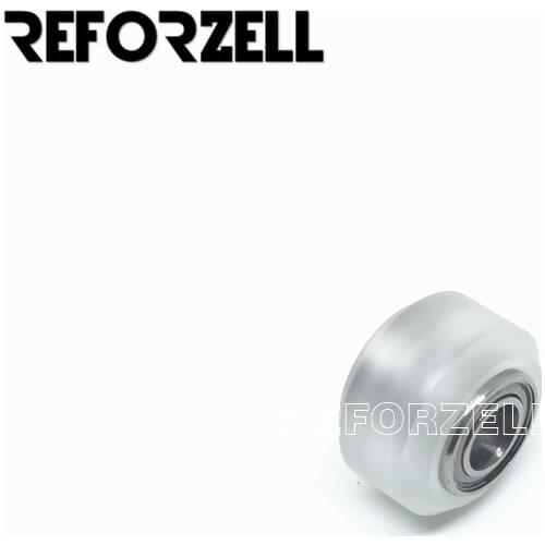 High precision CNC clear Polycarbonate Xtreme Mini v wheel Component for V-slot linear rail,C-Beam Rail,3D printer parts