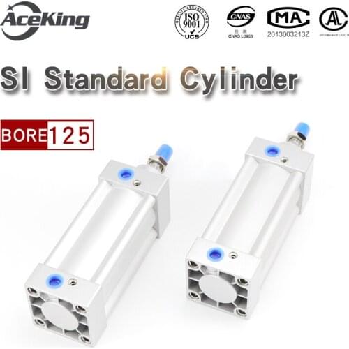 Yadeke type SI SU standard cylinder SI125-25-50-75-100-125-150-175-200-250-300-350-400-500 SI125-25 SI125-50 SI125-75 SI125-100