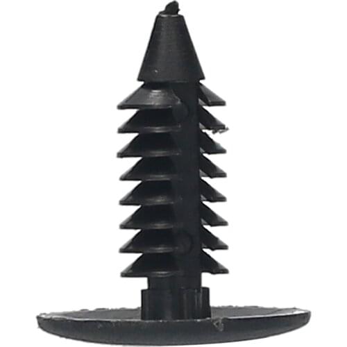 30PCS Interior Door Panel Clips Nylon Rivet Retainer Bumper Fasteners Clips 7mm Hole Replacement for GM Ford Chrysler