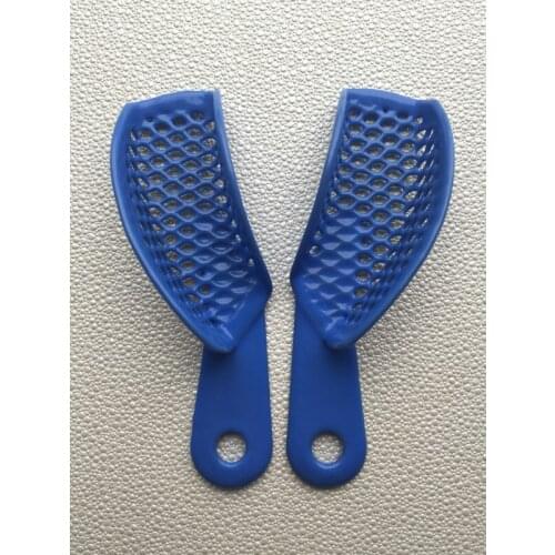 1 Pair Dental Stainless Steel Quadrant Impression Trays Upper and Lower New