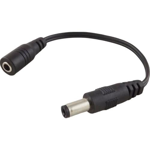 10pcs 5.5 x 2.1mm Male to 3.5 x 1.35mm Female Jack DC Power Converter Connector Cable 15cm