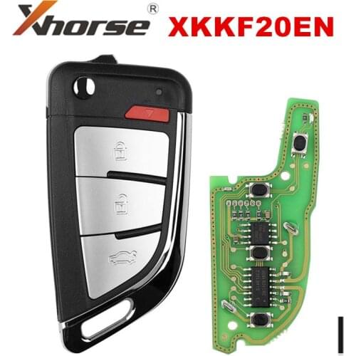 10 PCS XHORSE XKKF20EN Knife Style Remote Key for VVDI VVDI2 Key Tool English Version