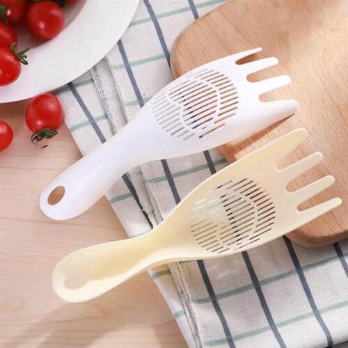 2Pcs/Set Rice Sieve Washer Creative Multipurpose Rice Washing Tool Kitchen Gadget Random Color