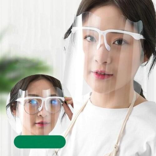 2pcs/lot Onion Goggles Safety Clear PET Anti-Fog Anti-Saliva Face Shield Eyes Face Protective Goggles Glasses Frame E11840