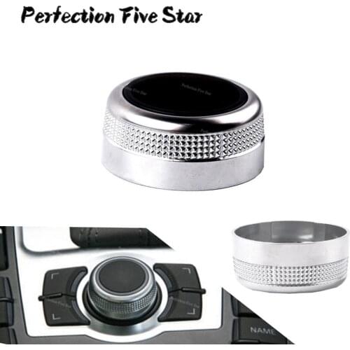 4F0919069 4F0919069A MMI Multi Media Rotary Knob Main Menu Switch Cover For Audi A6 Allroad Quattro C6 A8 Q7 2007 2008 2009