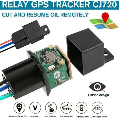 GPS Car Tracker GPS Tracker Real Time Device Locator Remote Control Anti-Theft 10-40V