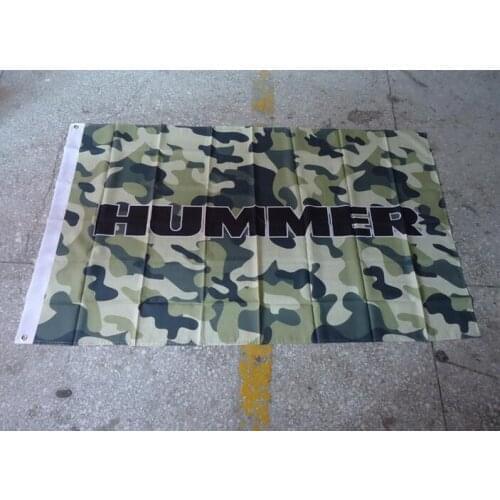 For hummer flag , can custom print file,90X150CM size,100% polyster,hummer banner