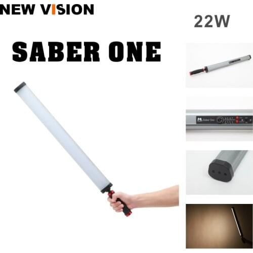Falcon Eyes 22W Saber One Handheld LED Video Light Stick CRI 90+ 4 Color Temperature 3200/5000/5600/8000K LED Outdoor Shooting