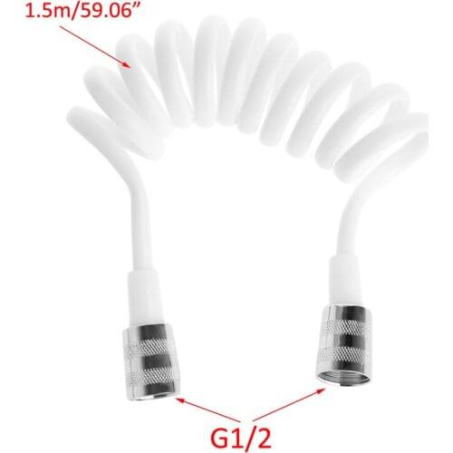 Flexible Shower Hose For Water Plumbing Toilet Bidet Sprayer Telephone Line 4XFB