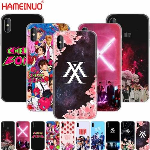 HAMEINUO KPOP K.A.R.D MONSTA X NCT 127 cell phone Cover case for iphone X 8 7 6 4 4s 5 5s SE 5c 6s plus