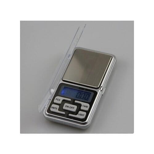 Fashion Hot 500g/0.1g Mini Electronic Digital Pocket Scale Jewelry Weighing Balance Counting Function Blue LCD g/tl/oz/ct
