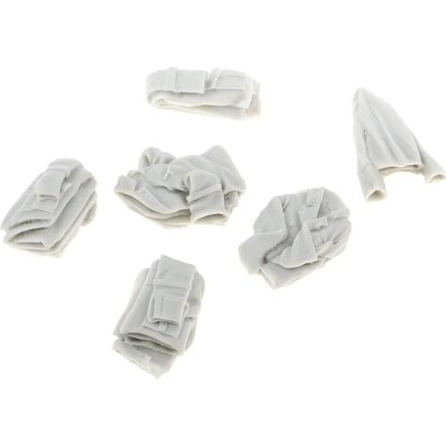 1:35 Resin Soldier Scene Model Kit Clothes Shoes Hat for Sand Table Wargame