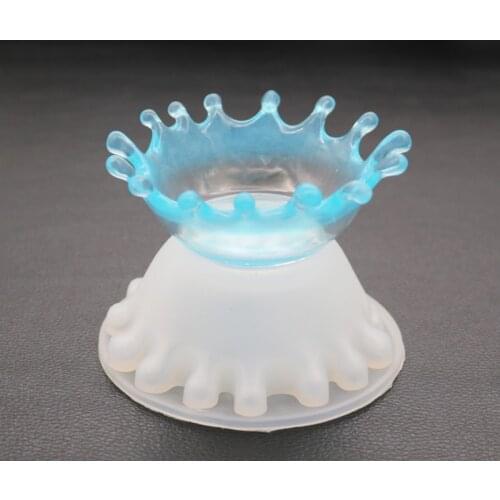 Transparent Silicone Mould necklace lanugo mold Resin Decorative Craft DIY Crown decoration epoxy resin molds for jewelry