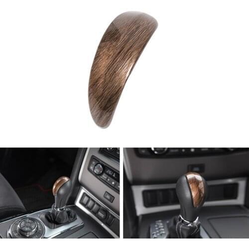 Car Interior Gear Shift Knob Head Cover Trim Sticker Styling For Nissan Patrol 2017+ ABS Accessories 3 Colors