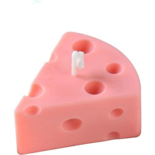 Cheese Shape Silicone Candle Mold Scented Mousse Cake Moulds Soap Mold Chocolate Fondant Pastry Baking Decorating Tools Bakeware