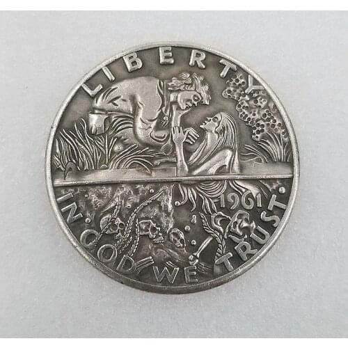 United States 1961 Liberty Bell Wanderers Commemorative Collectible Coin Challenge Coin Gift