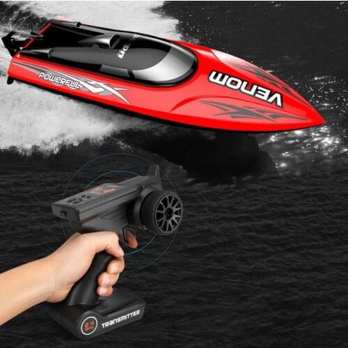 UDI901 RC Boat 2.4G High Speed Remote Control Speedboat The Ship Airship Model Electric Waterproof Toys Boat Shipwreck Back