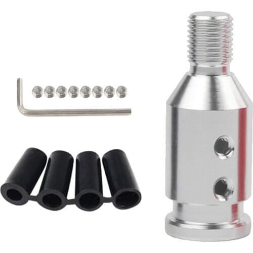 Universal 10x1.5mm Shift Knob Adapter Non Threaded Manual Transmission for BMW Mini