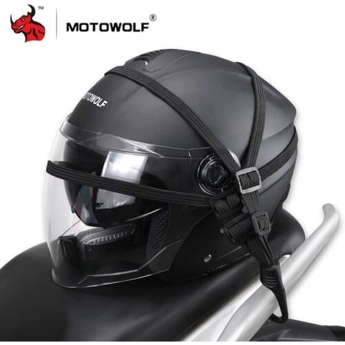 Universal Motorcycle Luggage Net Rope Moto Helmet Net Holder Luggage Rope Elastic Cargo Net Hooks Bandage Motorcycle Accessories