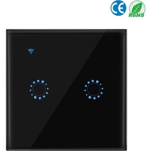 Wireless Switches WiFi Light Switch Smart Wall Work with Alexa Echo Google Home Assistant Controll APP Touchable Light Switch