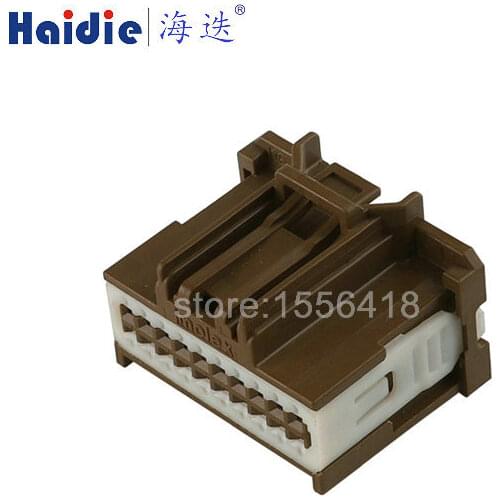 2sets 20pin molex auto electric 347290202 unseled wire harness plug connector 34729-0202