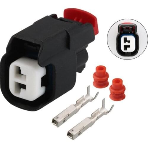 2 Pin 34062-0028 Auto Air Conditioner Compressor Pump Connector Harness Socket ABS Sensor Plug For Ford Mondeo Focus