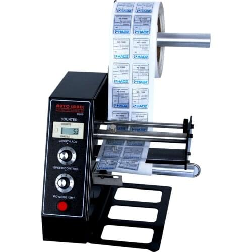 AL1150D Automatic Label Dispenser Dispensers Machine AC110V 220V Portable Mini Sensor