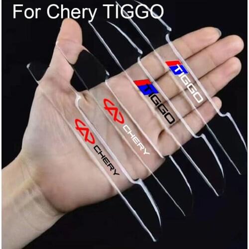 Car door transparent anti-collision protection For chery tiggo 2 4 7 8 pro 5 3 T11 5X Amulet Fora QQ IQ Fulwin Arrizo 5 Styling