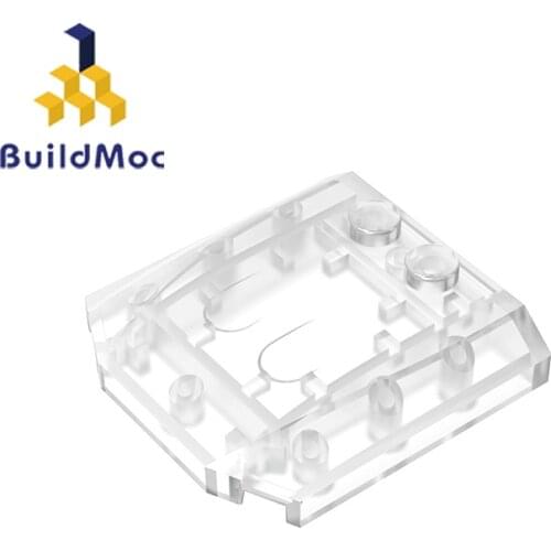 BuildMOC 45677 4x4x2/3 For Building Blocks Parts DIY LOGO Educational Creative gift Toys