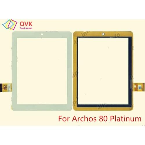 Black White for Archos 80 80B 80C 97B 97C 97 Platinum HD Capacitive touch screen panel repair replacement spare parts