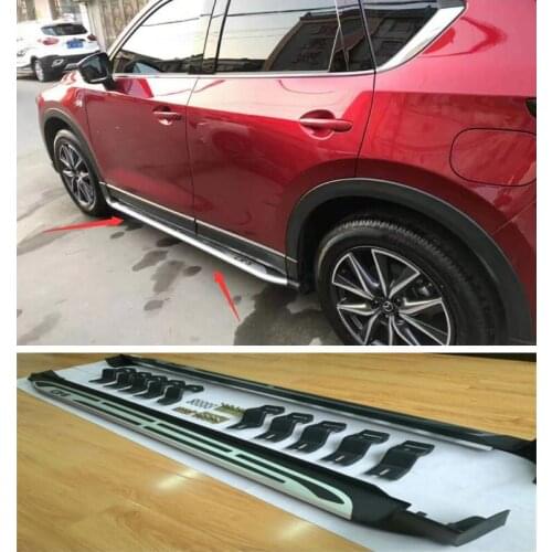 NEW High Quality Aluminum alloy Running Boards Side Step Bar Pedals Fits For Mazda CX-5 2018 2019 2020