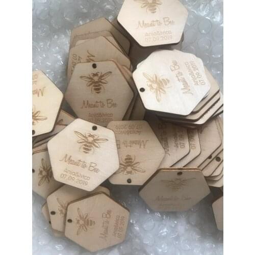 Custom Meant to bee wooden tags,laser cut tags, personalized Gift tag,wood Hang Tags