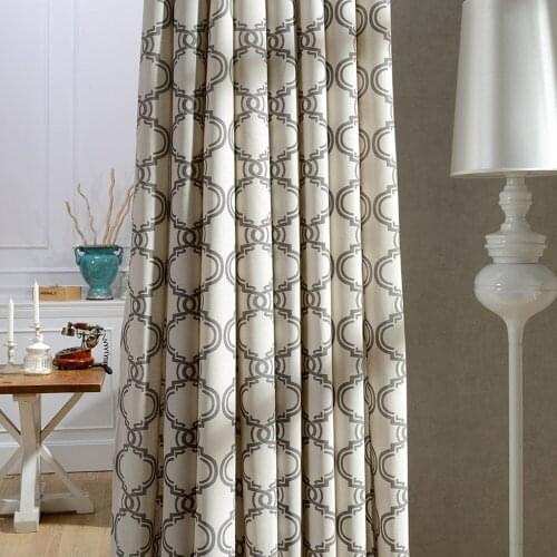 Countrycurtains Joyous Lanterns Print Design 80% Polyester 20% Cotton Blending Texture Enviromental Fabric GYC2072