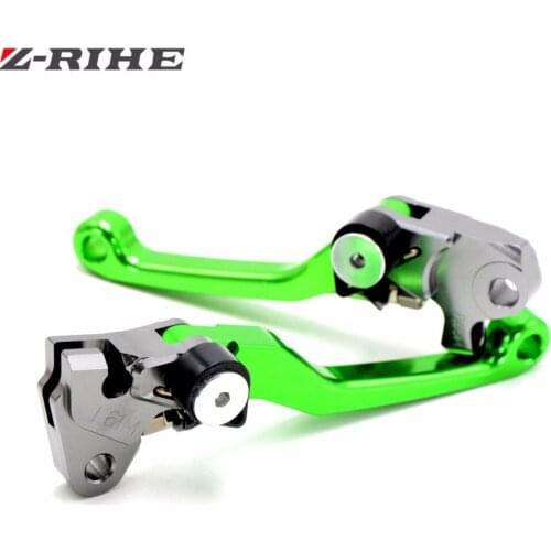 New arrival Motorcycle CNC Pivot Brake Clutch Levers for Kawasaki KX250F KX250 KX450F KLX450R KX250F ER4F 500R