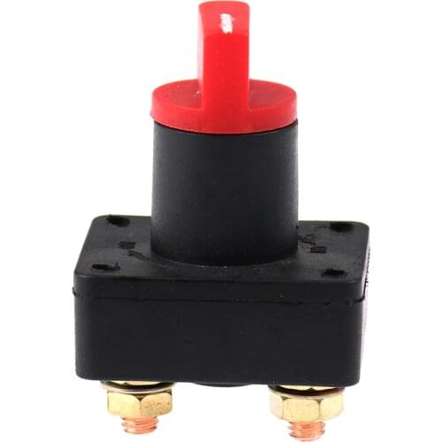 1Pc Battery Disconnect Kill Selector Switch 60V 100A Master Disconnect Rotary Cut Off Isolator Switch designed for bilge pump