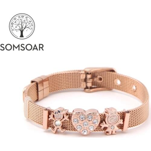SOMSOAR Pink Bracelets